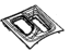 Mopar 5XY53AAAAB Bezel Gear Shift Indicator