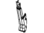 Mopar 6BR72TX7AE Rear Pillar Trim