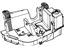 Mopar 68159153AA Tray Battery With Washer Reservoir