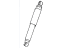 Mopar 68049556AB Shock Absorber Kit Suspension Rear