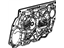 Mopar 68027862AA Water Shield, Front Passenger Side