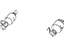 Mopar 68051567AB Catalytic Converter with Particulate Filter