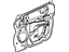 Mopar 55396678AD Water Shield Front Door
