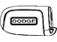 Mopar 68051387AG Transmitter Integrated Key Fob