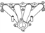 Mopar 5105460AE Manifold Exhaust And Catalytic Converter Maniverter