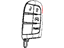 Mopar 5026591AJ Transmitter Integrated Key Fob