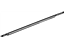 Mopar 4724783AH Belt Weatherstrip, Rear Outer Driver Side