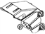Mopar 4683543 Bracket Assembly, Brake Pedal Complete
