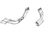 Mopar 5058891AA Floor Duct, Rear Lower Driver Side