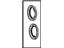 Mopar 5174330AB Boot Kit Disc Brake Contains 4 Boots For 1 Caliper