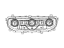 Mopar 7BU49DX9AA Center Stack Upper