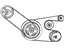Mopar 4663182 Belt, Power Steering Drive