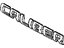 Mopar 5116022AA Nameplate, Rear