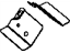 Mopar 68082254AA Seat Belt Anchor, Passenger Side
