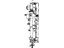 Mopar 68004052AA Condenser A/C Note:25 Pc Min Qty Mixture & Match
