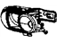 Mopar 55397432AA Handle, Inside, Front Inner Passenger Side
