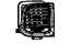 Mopar 1UE22DX9AB Outlet A/C & Heater Outboard