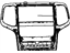 Mopar 1TN98GFAAA Bezel Instrument Panel Center
