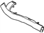 Mopar 5291511AC Rear Duct, Driver Side