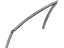 Mopar 4894316AD Run Weatherstrip, Front Passenger Side