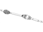 Mopar R5105772AG Shaft Axle Half