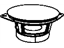Mopar 5064120AB Speaker 3.5"