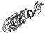 Mopar 68163784AA Caliper Assembly Disc Brake Rear