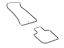 Mopar 5YR701B5AC Mat Kit Front & Rear Carpet