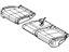 Mopar 1XZ64DX9AA Cover Rear Seat Cushion