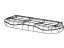 Mopar 6AM42PXRAA Cushion Cover, Rear