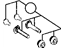 Mopar 68066895AA Pin Kit Disc Brake