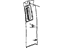 Mopar 5KF24XDVAD Upper Center Pillar Trim, Passenger Side