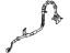 Mopar 68223522AD Flex Hose, Front Passenger Side