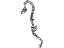 Mopar 68223523AD Flex Hose, Front Driver Side