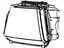 Mopar 5116289AD Composite Headlamp, Black Bezel, Front Driver Side