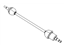 Mopar 4880212AG Shaft Axle Half