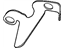 Mopar 4800058AA Bracket Differential Pinion Shaft