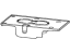 Mopar 5UN80DX9AA Armrest Rear Seat Cupholder Substrate