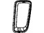 Mopar 68192204AA Trim Ring Kit Radiator Grille, Black