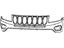 Mopar 68109861AC Fascia Front Upper Primed