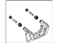 Mopar 68225298AA Caliper Mount, Rear Passenger Side