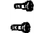 Mopar 5072385AA Latch Bolt, Front