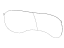 Mopar 68268669AA Mask Instrument Cluster
