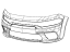 Mopar 68488285AC Bumper Cover, Front