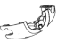 Mopar 5VC54LXHAA Lower Column Cover