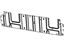 Mopar 68137846AA Panel Cab Back