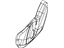 Mopar 1ZV79DX9AD Shield Seat Outboard