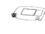 Mopar 1WK20BD1AE Visor Illuminated, Includes 3 Attach Screws