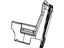Mopar 68024951AB Seat Back Panel, Front Driver Side
