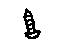 Mopar MF453034 Lower Column Cover Screw